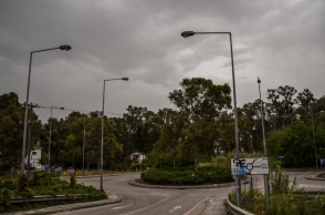 δρόμος, πρασινο, δεντρα