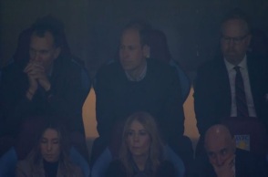 Ο Πρίγκιπας Ουίλιαμ είδε από τις εξέδρες την ιστορική νίκη του Ολυμπιακού επί της Άστον Βίλα 