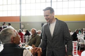 Ο Δήμαρχος Αθηναίων, Χάρης Δούκας στο Γεύμα Αγάπης