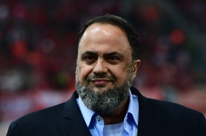 Ο πρόεδρος του Ολυμπιακού Βαγγέλης Μαρινάκης