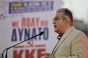 Ο Γενικός Γραμματέας του ΚΚΕ, Δημήτρης Κουτσούμπας