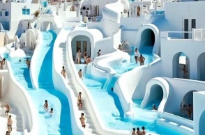 Τα social γέμισαν με ΑΙ εικόνες της Σαντορίνης και το διαδίκτυο τρελάθηκε