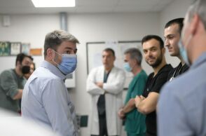 Ο πρόεδρος του ΠΑΣΟΚ, Νίκος Ανδρουλάκης στη Ρόδο ενόψει Ευρωεκλογών 