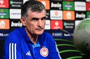 Ο προπονητης του Ολυμπιακού, Χοσέ Λούις Μεντιλίμπαρ μίλησε για το σπουδαίο τελικό του Conference League