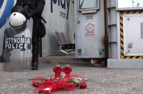 To ΄σημείο που δολοφονήθηκε η Κυριακή Γρίβα, 'έξω από το Α.Τ Αγίων Αναργύρων 