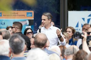 Ο πρωθυπουργός Κυριάκος Μητσοτάκης στην Πάτρα 