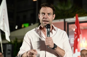 Ο Στέφανος Κασσελάκης στην Λαμία 