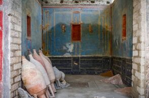 To μπλε δωμάτιο στην Πομπηία