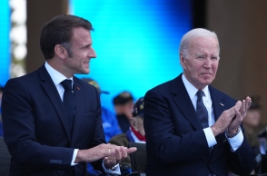 Μπάιντεν - Μακρόν στο Παρίσι