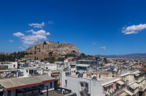 ακροπολη, πολυκατοικιες