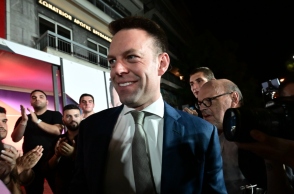 Ο πρόεδρος του ΣΥΡΙΖΑ Στέφανος Κασσελάκης