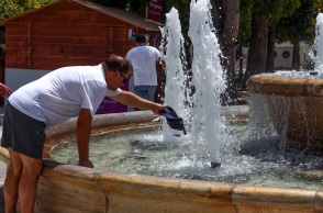 Καύσωνας στην πρωτεύουσα 