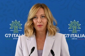 Η πρωθυπουργός της Ιταλίας, Τζόρτζια Μελόνι 