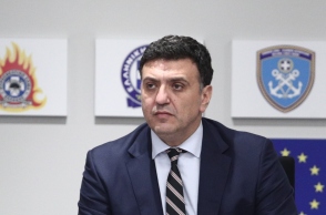 ο υπουργός Κλιματικής Κρίσης και Πολιτικής Προστασίας.