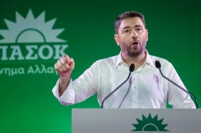 ο πρόεδρος του ΠΑΣΟΚ, Νίκος Ανδρουλάκης