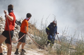 πυροσβεστες, φωτια