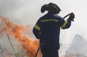 Φωτιά τώρα στην περιοχή Πηγάδι Ηλείας