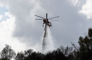 Φωτιά στο Γεράκι Ηλείας - Μήνυμα 112 για απομάκρυνση προς Αμαλιάδα
