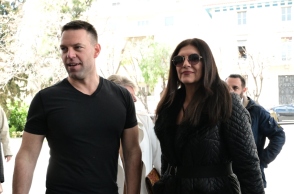 ο Στέφανος Κασσελάκης και η Βούλα Κεχαγιά