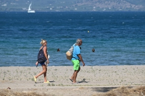 παραλια, θαλασσα, κοσμος