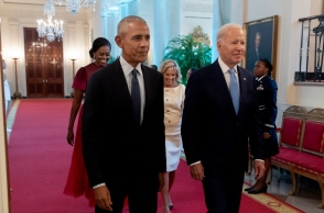 Ομπάμα και Μπαιντεν στον Λευκο Οικο