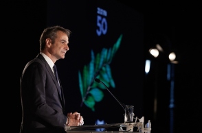 Ισχυρό μήνυμα Μητσοτάκη προς Άγκυρα: «Ο Ελληνισμός δεν θα πάψει να αγωνίζεται μέχρι να επανενωθεί η Κύπρος»