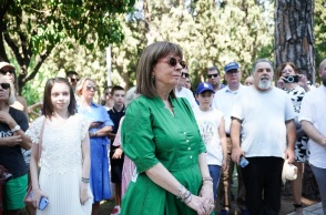 Κατερίνα Σακελλαροπούλου για τις εκδηλώσεις στον κήπο της Προεδρίας: Nιώσαμε για άλλη μια φορά περήφανοι για τη Δημοκρατία μας