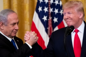 Μπέντζαμιν Νετανιάχου και Ντόναλντ Τραμπ