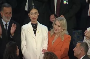 Χειροκροτήθηκε η Noa Argamani κατά την ομιλία του Νετανιάχου στο Κογκρέσο