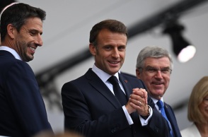 Μακρόν: Η τελετή έκανε τους συμπατριώτες μας περήφανους