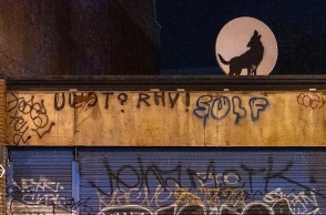 Το τέταρτο έργο του Banksy μέσα λίγες ημέρες εκλάπη λίγο αφότου έκανε την εμφάνισή του