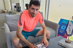 Ο δις χρυσός Ολυμπιονίκης Μίλτος Τεντόγλου θα κοσμεί το Ολυμπιακό Μουσείο της Λωζάνης