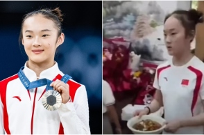 Η Ζου Γιακίν μετά το Ολυμπιακό μετάλλιο βοηθάει στο εστιατόριο της οικογένειας της