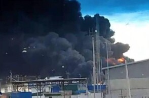 Ουκρανική επίθεση έπληξε το λιμάνι Kavkaz στο Κρασνοντάρ - Φλέγονται δεξαμενές καυσίμων