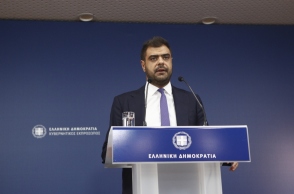 ο κυβερνητικός εκπρόσωπος Παύλος Μαρινάκης 