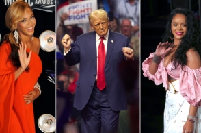 Beyoncé, Τραμπ και Ριάνα