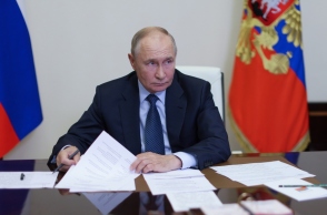 Ο πρόεδρος της Ρωσίας, Βλαντιμίρ Πούτιν