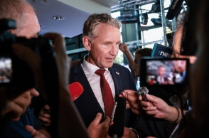 Ο Πρόεδρος του AfD, Μπιερν Χέκε