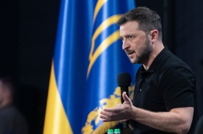 Ο πρόεδρος της Ουκρανίας, Βολοντίμιρ Ζελένσκι