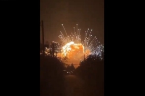 εκρηξη αποθηκης πυρομαχικων