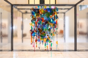 To έργο «Dyslexia» του Κωνσταντίνου Κακανιά, Περίπτερο Stefanidou-Tsoukala Gallery, Αrt Athina