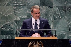 Ο Κυριάκος Μητσοτάκης βραβεύτηκε με το βραβείο Global Citizen 2024 στη Νέα Υόρκη