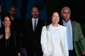 Η Νάντια Γιαννακοπούλου στο debate των υποψηφίων προέδρων του ΠΑΣΟΚ