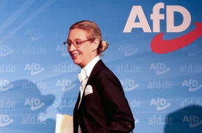 Η πρόεδρος του AfD, Αλις Βάιντελ