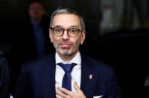 Ο ηγέτης του ακροδεξιού Κόμματος της Ελευθερίας (FPÖ), Χέρμπερτ Κικλ 