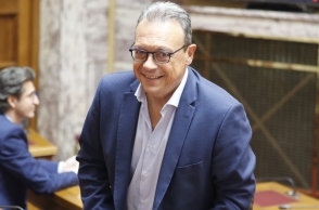 O υποψήφιος πρόεδρος του ΣΥΡΙΖΑ Σωκράτης Φάμελλος 