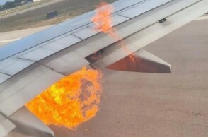 Στιγμές πανικού για 184 επιβάτες της Ryanair - Ξέσπασε φωτιά στο φτερό του αεροπλάνου