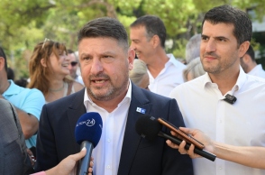 Ο Περιφερειάρχης Αττικής Νίκος Χαρδαλιάς