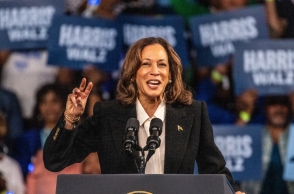 Η Δημοκρατική προεδρική υποψήφια Κάμαλα Χάρις