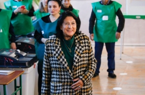 Η πρόεδρος της Γεωργίας Σαλομέ Ζουραμπισβίλι